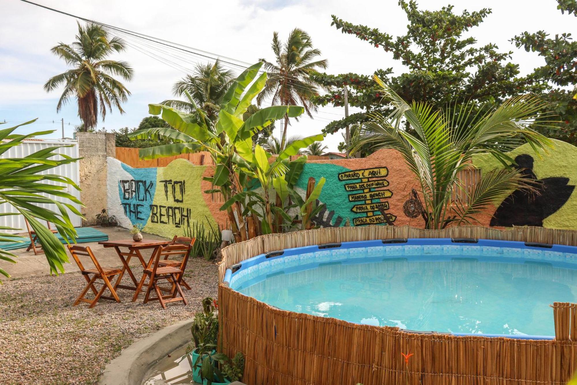 Back To The Beach Hostel - Pipa Praia de Pipa Экстерьер фото