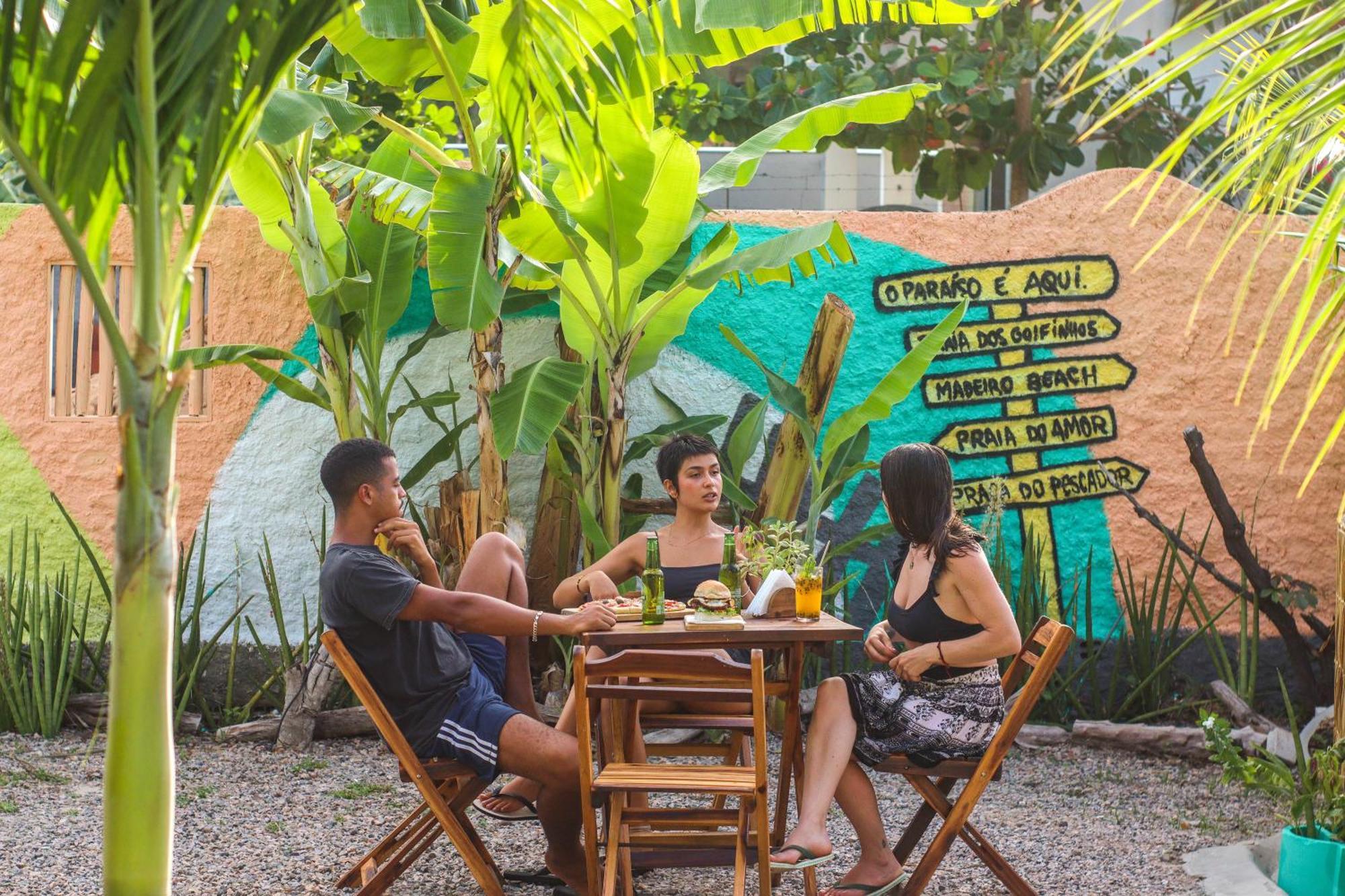 Back To The Beach Hostel - Pipa Praia de Pipa Экстерьер фото